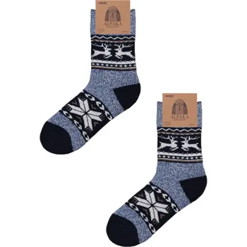 Dámské ponožky Alpaka Sobi - světle modrá Velikost: 39-42