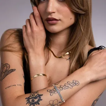 Náramek Náramek z kolekce Olive Colibra - pozlacený