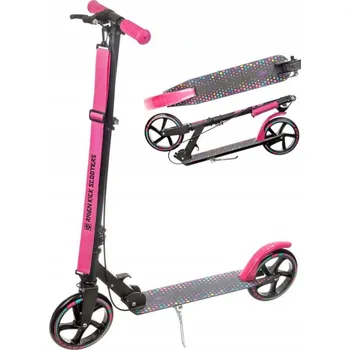 Koloběžka Raven Dots black + DÁREK