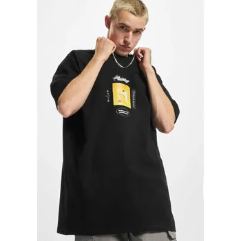 Pánské tričko Chytit Em 2.0 Oversize tričko černé Mister Tee černá 2543216