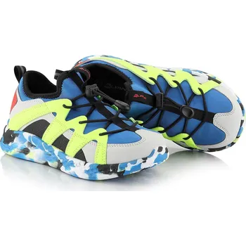 Chlapecká zimní obuv Dětská obuv Alpine Pro ORISO - reflexní žlutá / 33