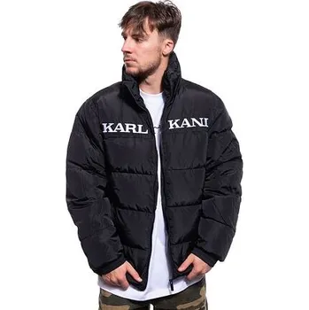 Pánská casual bunda Péřová Bunda Karl Kani Retro Essential Puffer Jacket black velikost M