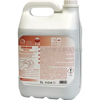 WC čistič Koncentrovaný prostředek na ruční mytí nádobí s betainem, glycerinem 5 l | DOLPHIN, DISH Mint
