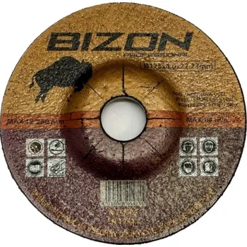 Brusný kotouč BizonProfessional Brusný kotouč na kov 125x4,0x22,2 mm BIZON - na ocel a nerez