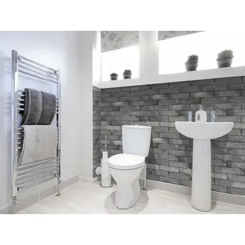 Obklad PVC obklad Ceramics Asmant šedý 67,5 x 400 cm