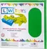 Díl pro stavebnice L-W Toys LW2021 velká podložka na stavění 50 x 50 bodů zelená