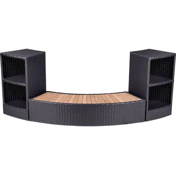 Nábytek pro vířivku kruhový