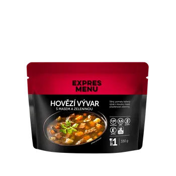 EXPRES MENU Hovězí vývar se zeleninou 330 g