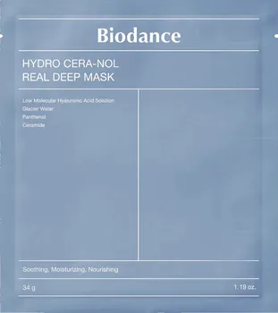 Pleťová maska Biodance Hydro Cera-Nol Real Deep Mask hydrogelová noční maska s ceramidy 1 ks