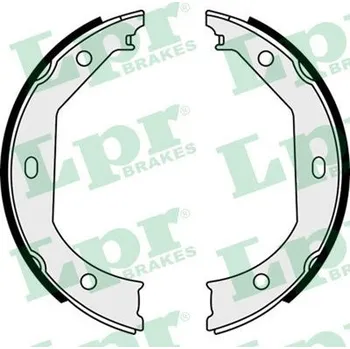 Brzdová čelist Sada brzdových čelistí, parkovací brzda LPR 08090
