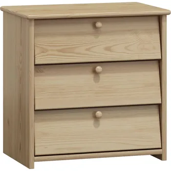 Botník Slevadoma Výklopný botník masiv borovice MARTIN III Barva: Surové dřevo