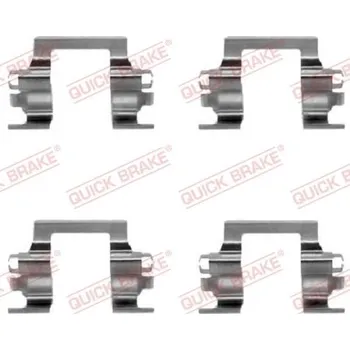 Přislušenství brzdového systému Sada příslušenství, obložení kotoučové brzdy Quick Brake 109-1117