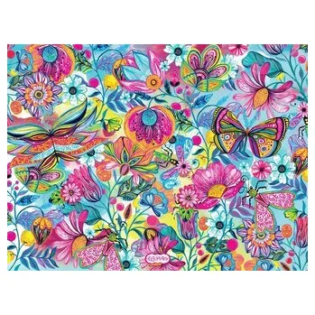 Puzzle BLUEBIRD Puzzle Květiny a motýli 1000 dílků