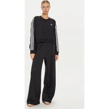 Dámská mikina adidas Mikina 3-Stripes IR5522 Černá Loose Fit M