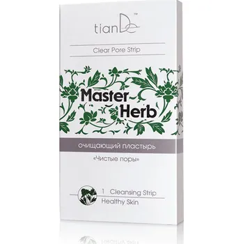 Pleťový krém TianDe čistící náplast na nos na černé tečky a akné 1 ks