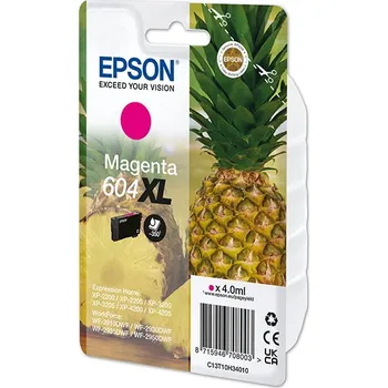 Inkoustová cartridge Epson C13T10H34010, XP-2200, magenta, 604XL, originál