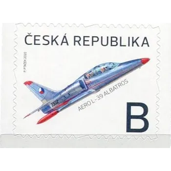 Poštovní známka Česká pošta (2020) č. 1087 **- Česká republika - Letadlo Aero L-39 Albatros "B"