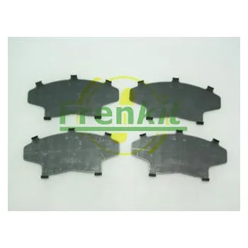 Brzdový komplet Protihluková folie, brzdové oblożení (posunovací deska) FRENKIT 940036