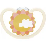 NUK Silikonové šidítko Space 6-18 m Slunce