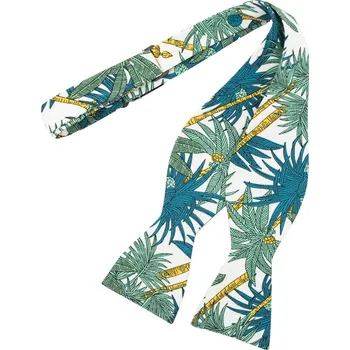 Bubibubi Bílý vázací motýlek Azure