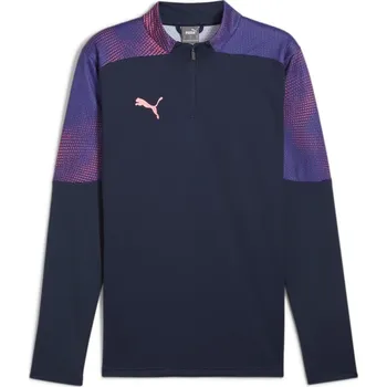 Pánská mikina Puma Final 4 Zipped Drill Top Navy/Purple XL