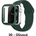 BPE Set 3v1 pro Apple Watch Velikost: 40mm, Barevná varianta: 30 - Olivová, Velikost řemínku: S/M (Pro obvod ruky 13-18 cm)