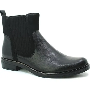 Dámské kozačky CAPRICE 9-25324-43 black comb, dámská kotníková obuv vel.4,5