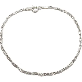 Náramek Stříbrný náramek lambáda Kotlie - 18 cm