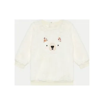 Dámská halenka Guess Sada halenka a kalhoty A4BG01 WC910 Écru Regular Fit 12M