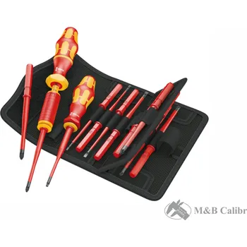 Klíč Wera Nastavitelný momentový držák 7441 VDE Wera, 1,2-3 Nm, 16 dílná sada