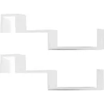 Nástěnná police 2 ks FRI NEW Tempo Kondela