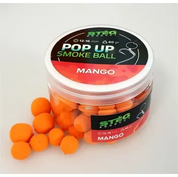 Boilies Zabijaq Pop-Up Smoke Ball -12mm - Chilli - Mango