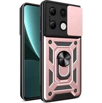 Pouzdro na mobilní telefon Kryt Xiaomi Redmi Note 13 4G Techsuit CamShield Pro rose gold