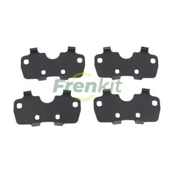 Brzdový komplet Protihluková folie, brzdové oblożení (posunovací deska) FRENKIT 940255