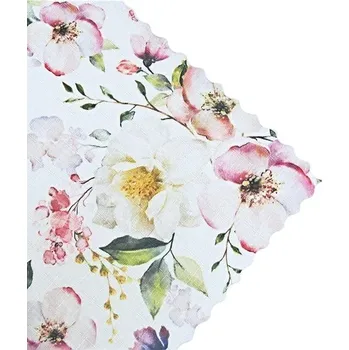 Olzatex Teflonový ubrus tisk Růžová zahrada 120 × 140