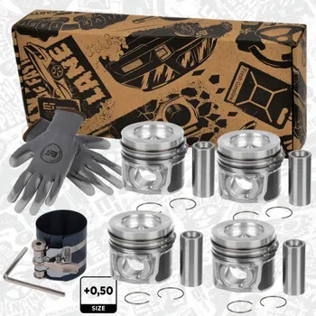 Motor automobilu Sada pístu ET ENGINETEAM PM014050VR1