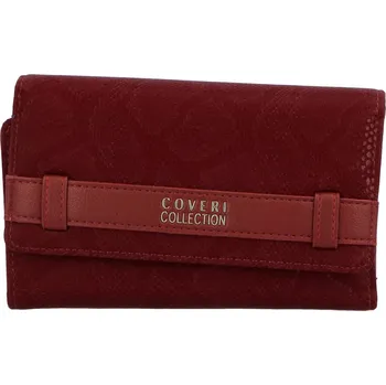 Peněženka Stylová dámská koženková peněženka Miku, vínová
