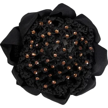 HKM Síťka do vlasů Crystal HKM, černá