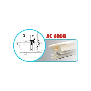 Stavební profil PROFIL 6008 AC (bílá / 150m)