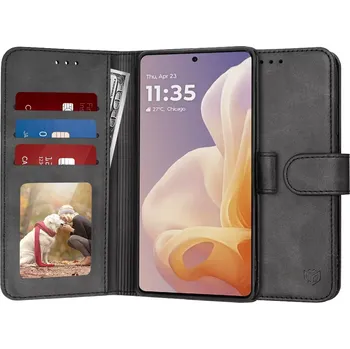 Pouzdro na mobilní telefon Pouzdro Honor X8a, Techsuit Diary Book, černé