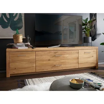 Televizní stolek Dubový televizní stolek III do obývacího pokoje LOMMA