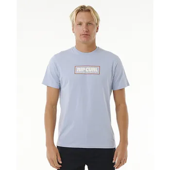 Pánské oblečení Tričko Rip Curl BIG MUMMA ICON TEE Spray Blue velikost XXL