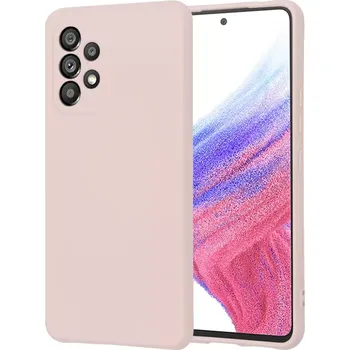Pouzdro na mobilní telefon Kryt Samsung Galaxy A13 5G / A04s Techsuit SoftFlex - pink sand