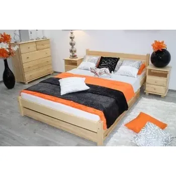 Dětská postel Dřevěná masivní postel MD 15 90x200 cm borovice masiv