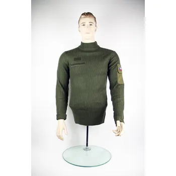 Pánský svetr MONITEX Czech AČR Svetr vzor 95 zelený Velikost: 182 / 88 - 92