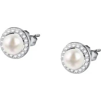Náušnice Dámské stříbrné náušnice Morellato Perla SAER51