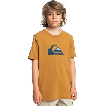 tričko Quiksilver Comp Logo - CMT0/Bone Brown 16 Years