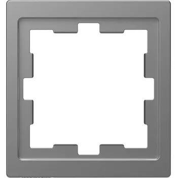 Rámeček Merten D-Life, Stainless Steel Schneider MEG4010-6536