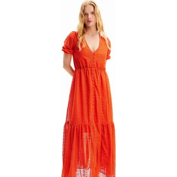 Dámské šaty Dámské letní šaty DESIGUAL 24SWVW05 7019 VEST_OTTAWA Velikost: M