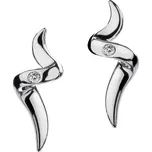 Náušnice Hot Diamonds Go with Flow Spiral